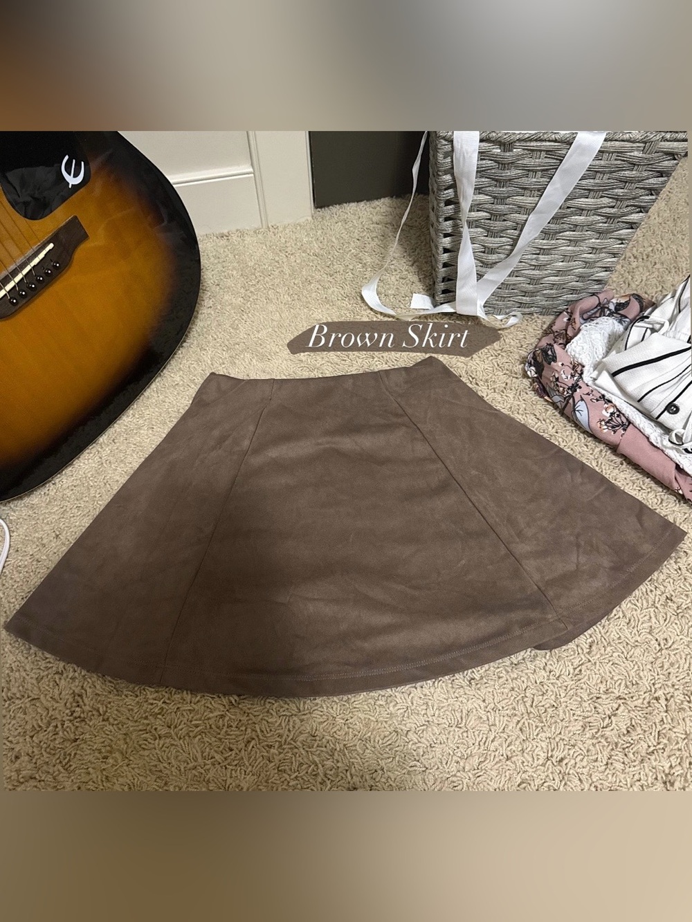 Brown Skirt